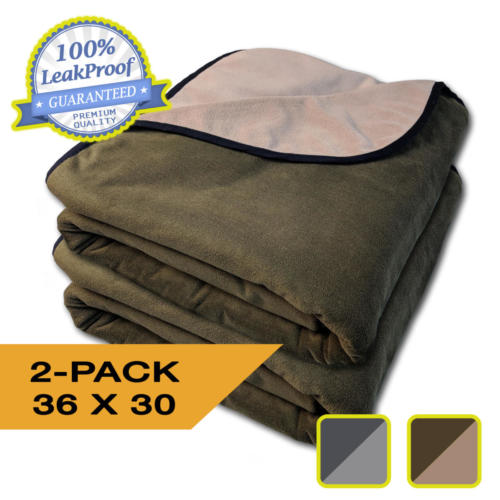 2-Pack Chocolate Brown/Light Mocha 36″ X 30″